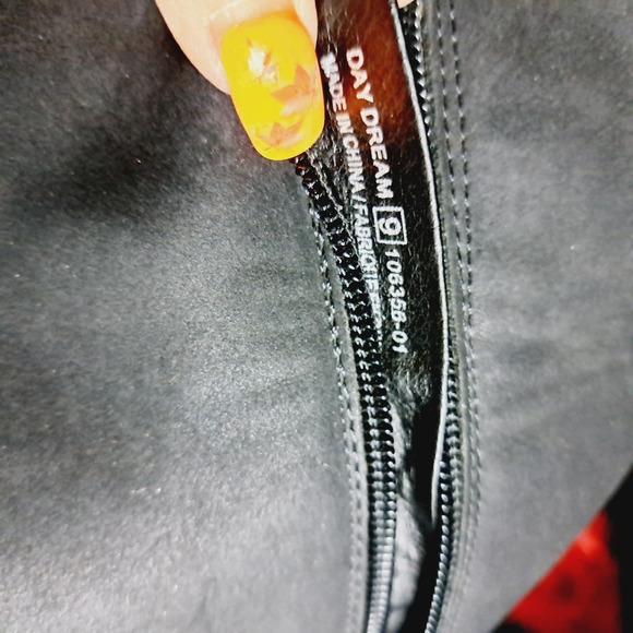 Chelsee Girl Black Knee High Wedge Heel 9 - Picture 7 of 15